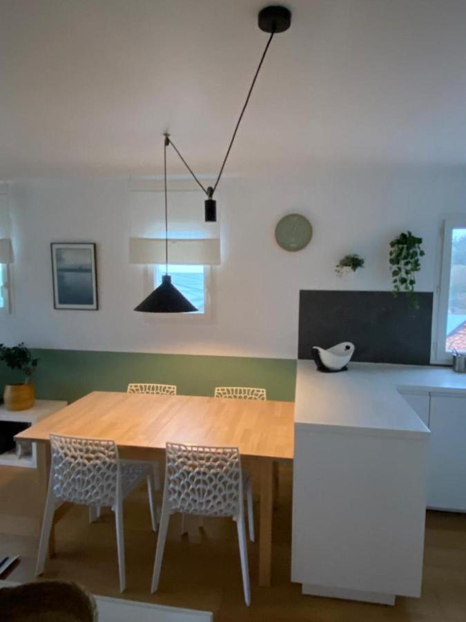 Bel appartement vue mer - 1er rang front de mer Saint-Jean-de-Luz Buitenkant foto