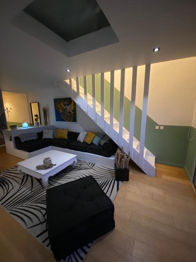 Bel appartement vue mer - 1er rang front de mer Saint-Jean-de-Luz Buitenkant foto